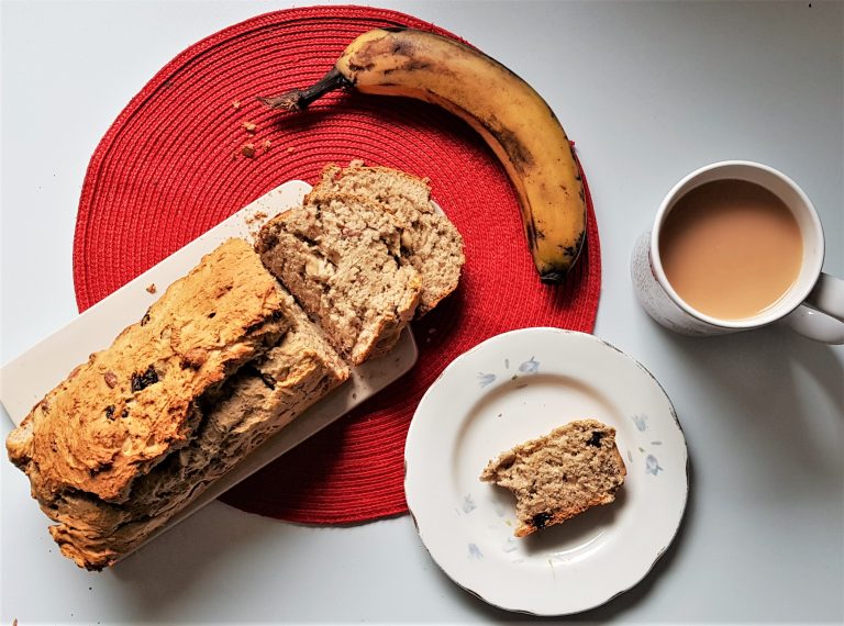 5-Ingredient Vegan Banana Bread