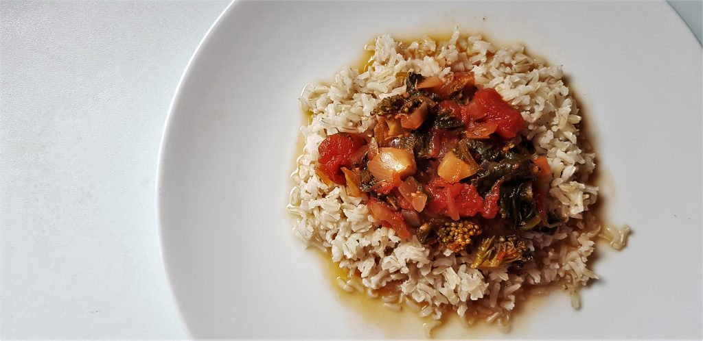 5 ingredient spinach rice recipe